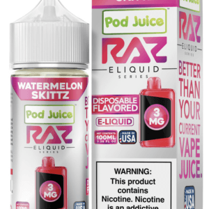 Watermelon Skittz - Freebase e-liquid by RAZ 100ml