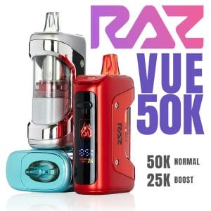 RAZ Vue 50K - Disposable Kit Pod System