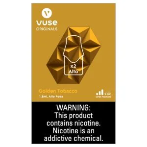 Vuse Alto Pod Golden Tobacco - 4 Pack
